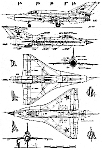 Чертеж МиГ-21И (21-11; А-144) «Аналог» 
