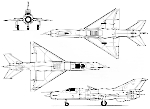 Чертеж МиГ Е-7ПД (изделие 23-31)