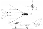 Чертеж истребителя МиГ E-5