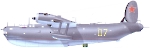 Силуэт самолета Бе-6