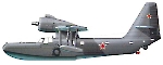 Силуэт самолета Бе-8