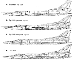 Модификации Ту-22