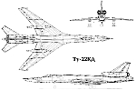 Сверхзвуковой бомбардировщик Ту-22КД