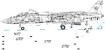 Чертеж палубного истребителя Як-141