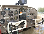Панель приборов Cessna 172E
