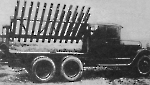 ЗиС-6 с установкой для ракет М-13 (ранний вариант)