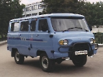 УАЗ-22069 с измененной облицовкой радиатора