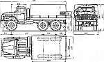 Чертеж Урал-4320