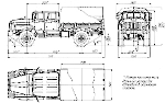 Чертеж Урал 4320 43206-0551-71 4x4