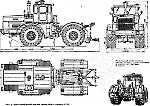 Чертеж Кировца К-701