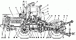 Компоновочная схема трактора К-701