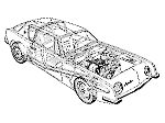 Компоновка Studebaker Avanti