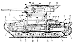 Компоновка танка Т-26 обр. 1933 г.