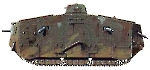 Силуэт танка A7V