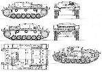 Чертеж Stug III Ausf.A