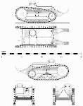 Чертеж танкетки M1918
