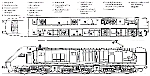 Компоновка Eurotunnel Class 9 