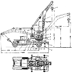 Чертеж автокрана АК-31