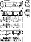 Чертеж автобуса МАЗ-103