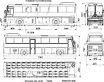 Чертеж автобуса МАЗ-152А
