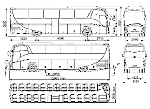 Чертеж автобуса МАЗ-251