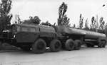 Топливозаправщик ТЗ-30. МАЗ-7410 с полуприцепом МАЗ-9989.