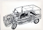 Компоновка Citroën Méhari