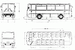 Чертеж Ikarus-211