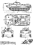 Чертеж ПТ-76