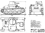 Чертеж танка AH-IV 
