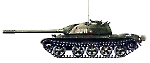 Силуэт танка Т-54