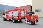 Автомобиль связи и освещения АСО-12 на базе ГАЗ-C42R33