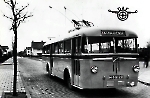 Троллейбус на шасси DAF с кузовом Verheul. 1949 г.
