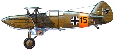 Силуэт Avia B-534 первой серии