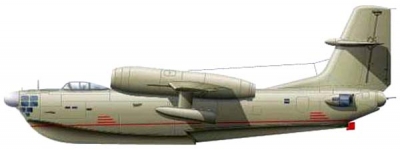 Силуэт самолета Р-1