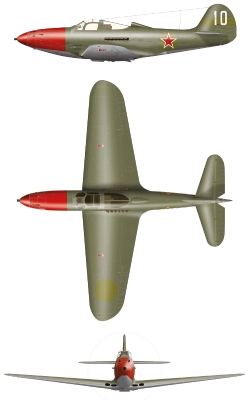 Силуэт Bell P-39Q