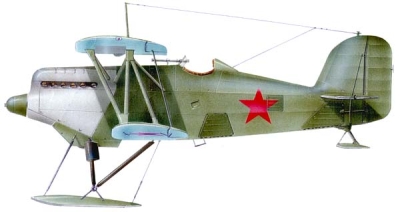 Силуэт истребителя И-7