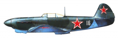 Силуэт Як-1М