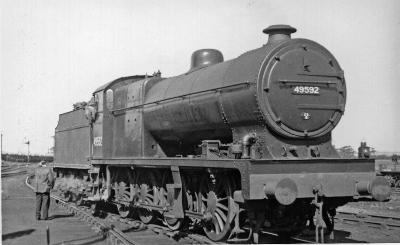 Паровоз LMS Class 7F 0-8-0