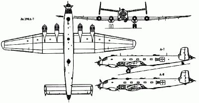 Чертеж Ju-290А-7 (A-8)