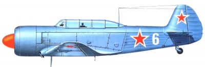 Силуэт Як-11