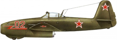 Силуэт Як-15