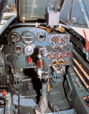 Кабина Messerschmitt Me.262