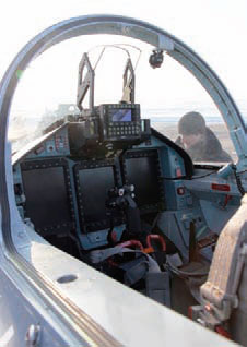Кабина пилота Як-130