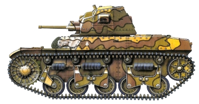 Силуэт танка R35