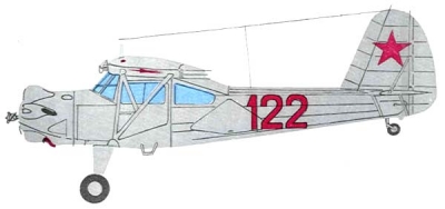 Силуэт Як-12