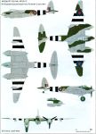 Чертеж Havilland Mosquito N.F. XIII