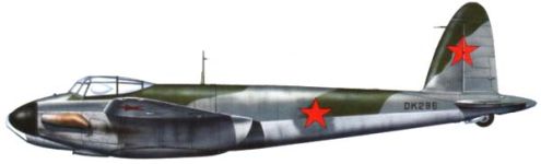 Силуэт Mosquito B.Mk.IV