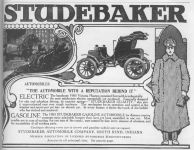 Реклама Studebaker Electric