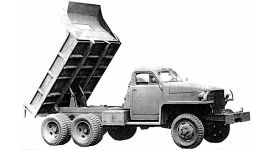 Studebaker US6 U10 - самосвал с задней разгрузкой